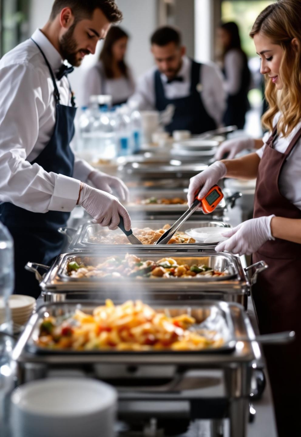 buffet catering: 12 Smart Guide to Cut Wedding Costs 3 buffet catering - Illustration 2