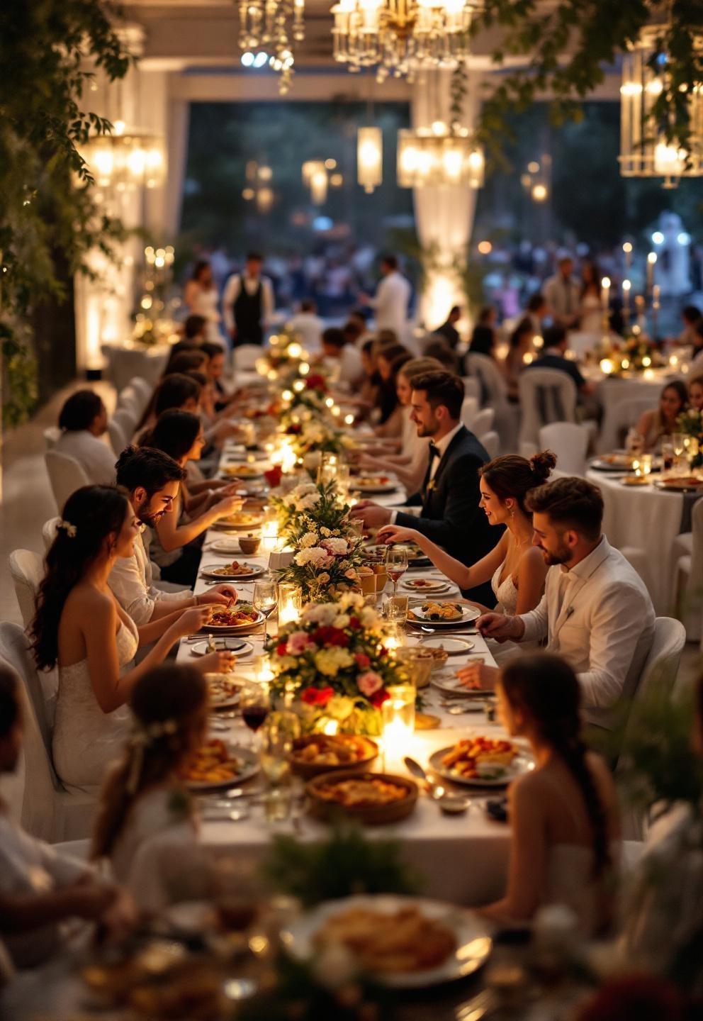buffet catering: 12 Smart Guide to Cut Wedding Costs 4 buffet catering - Illustration 3