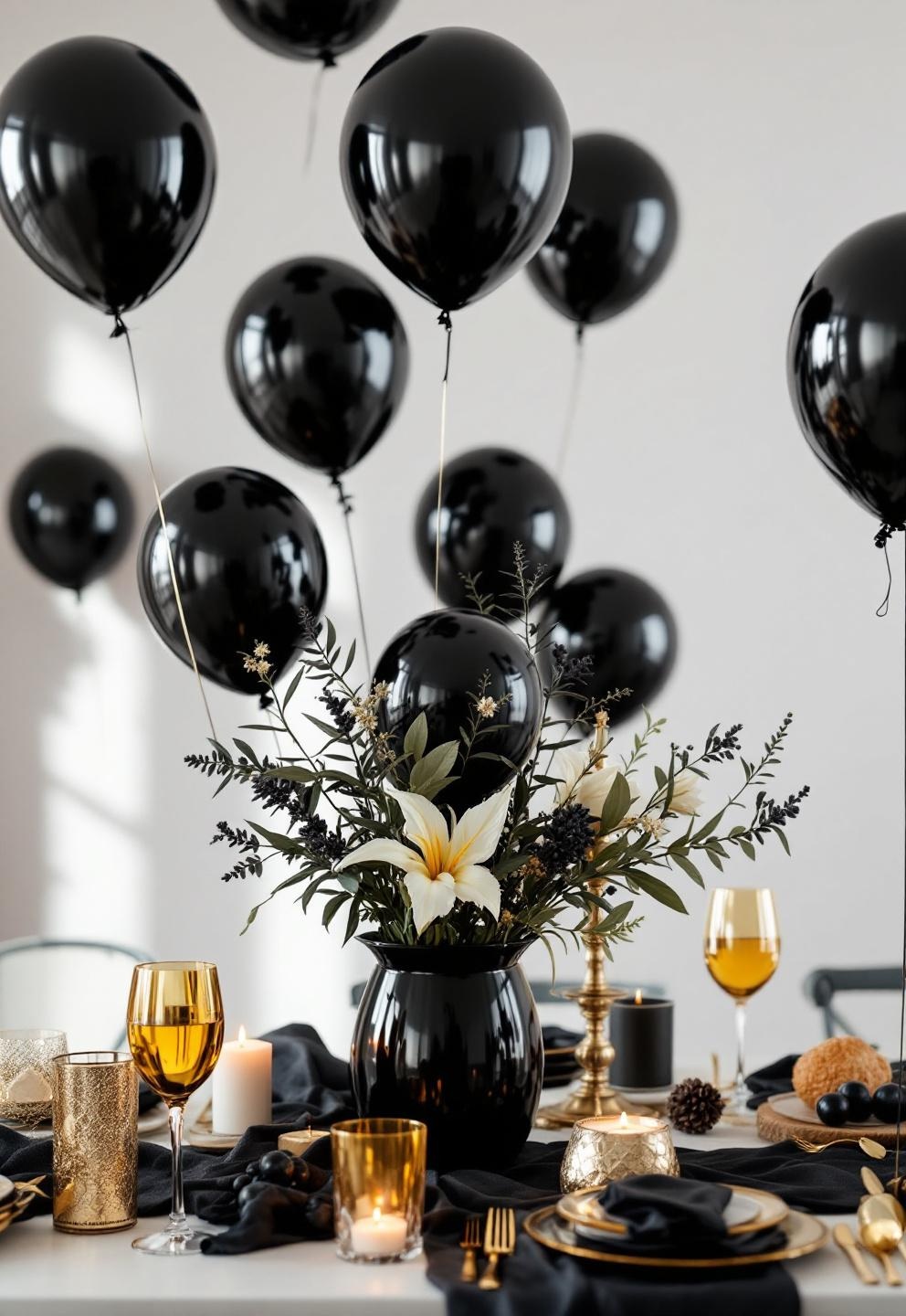 Black Balloons: 6 Ultimate Secrets For Amazing Parties In 2026 2 premium black balloons ready for wedding decorations and party use