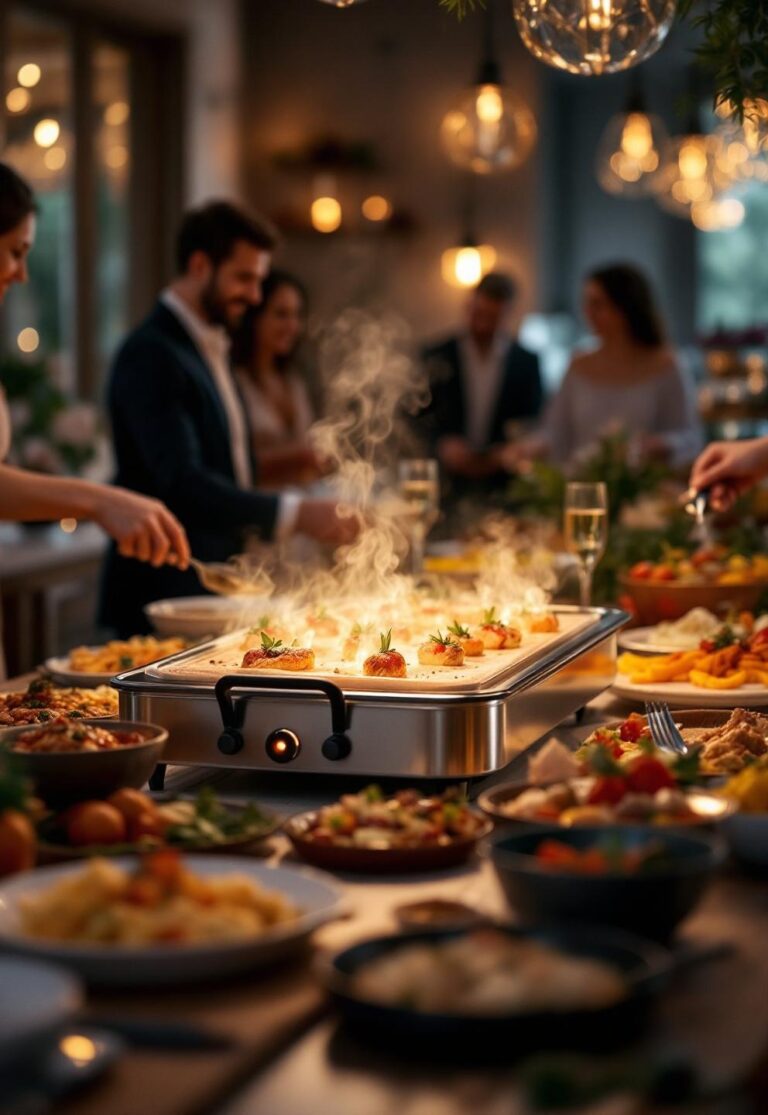 Warming Tray: 7 Ultimate Secrets For Amazing Buffet Nights 7 adjustable temperature