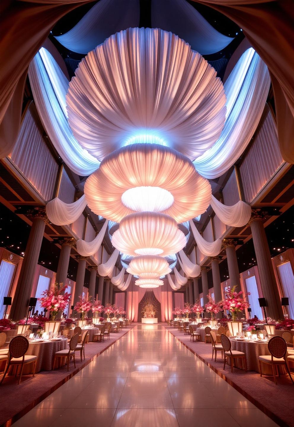 drapery event decor ideas: 7 Best Secrets for Luxe Events 4 drapery event decor ideas - Illustration 3