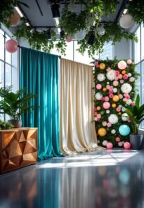 party backdrop