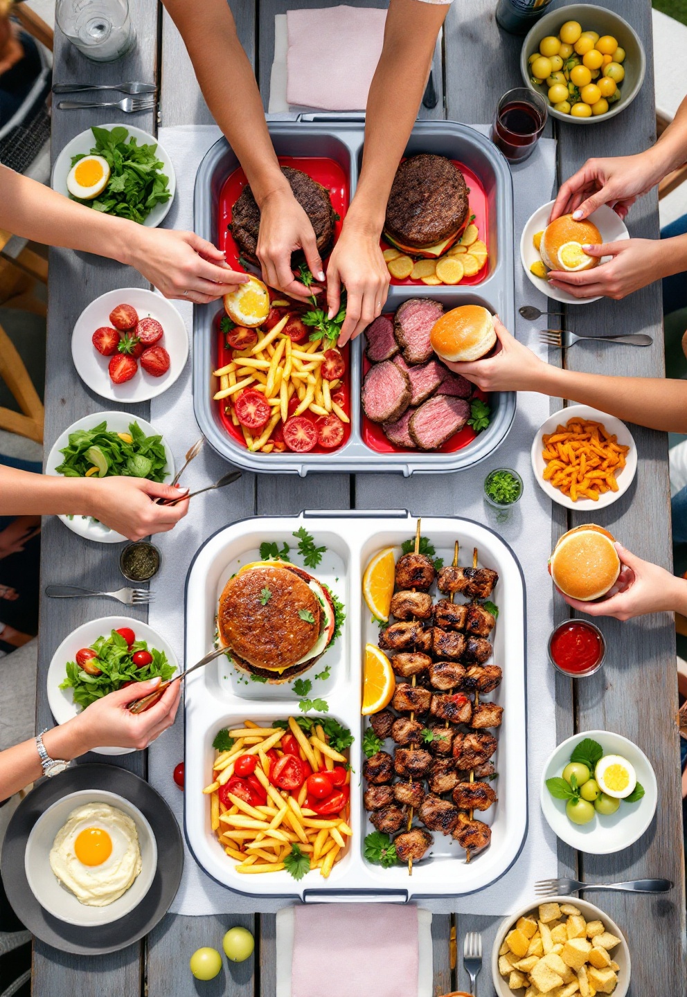 Cuisinart grilling trays food safety use