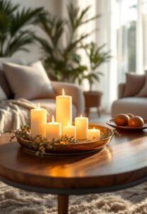 white votive