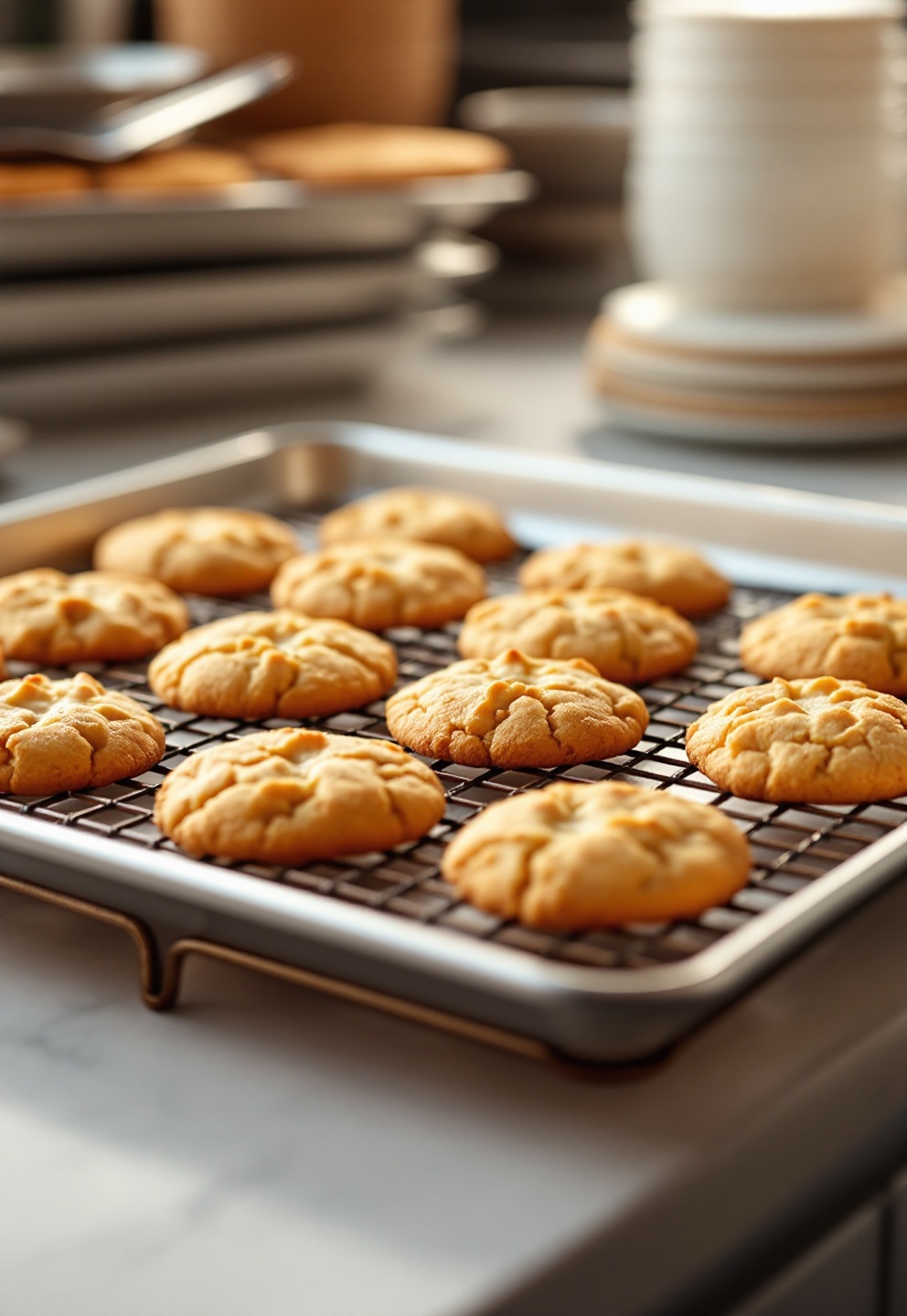 baking sheet serving appetizers at BBQ
