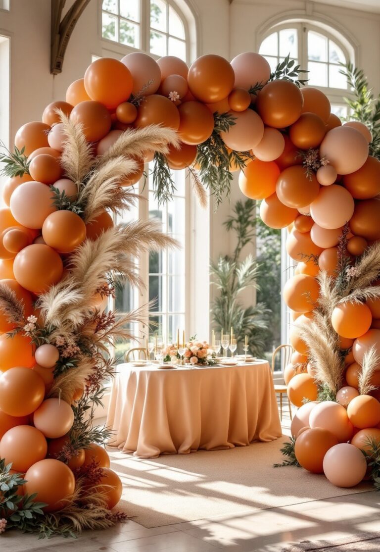 ballon terracotta: 7 Best Ideas for Chic Event Decor 6 ballon terracotta