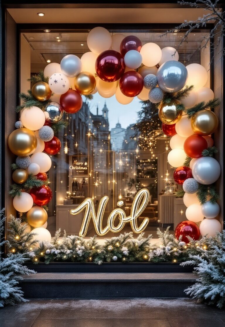 ballon noel: 10 Best Proven Ideas for Festive Decor 5 ballon noel