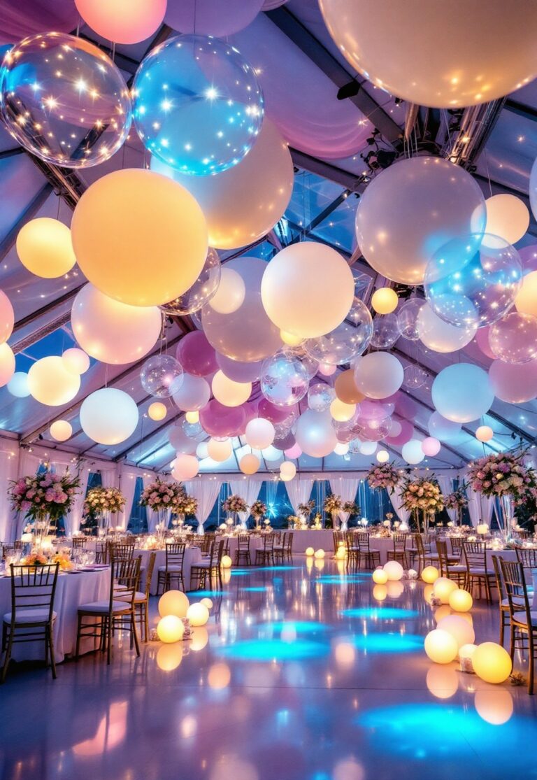 ballon lumineux led