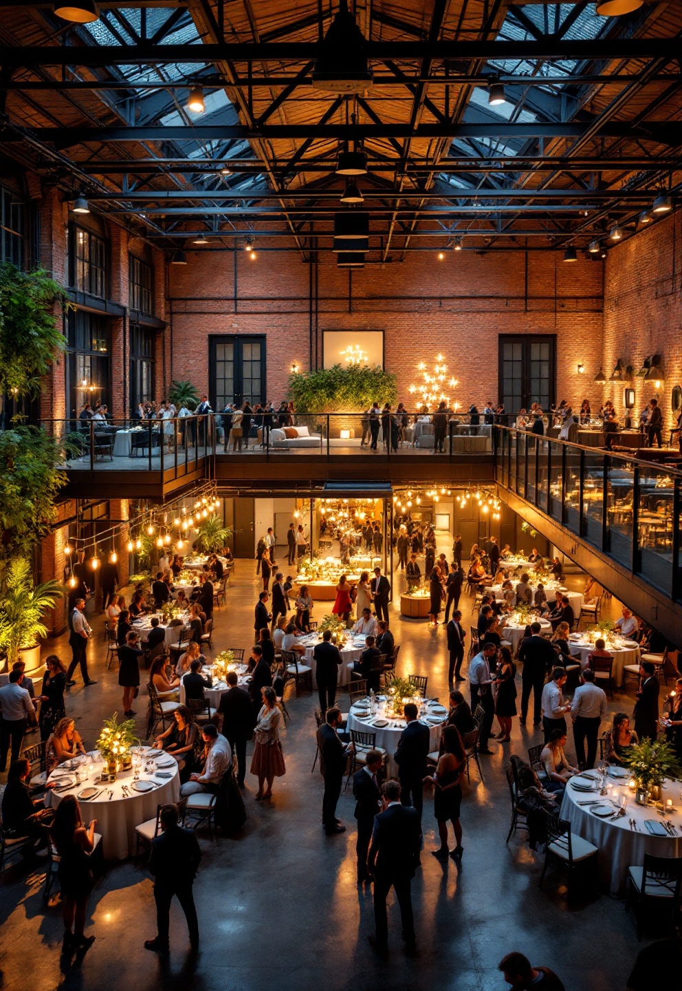 industrial warehouse event venue - Illustration 3