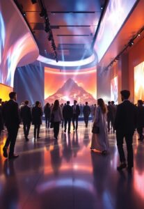 immersive venue hire event