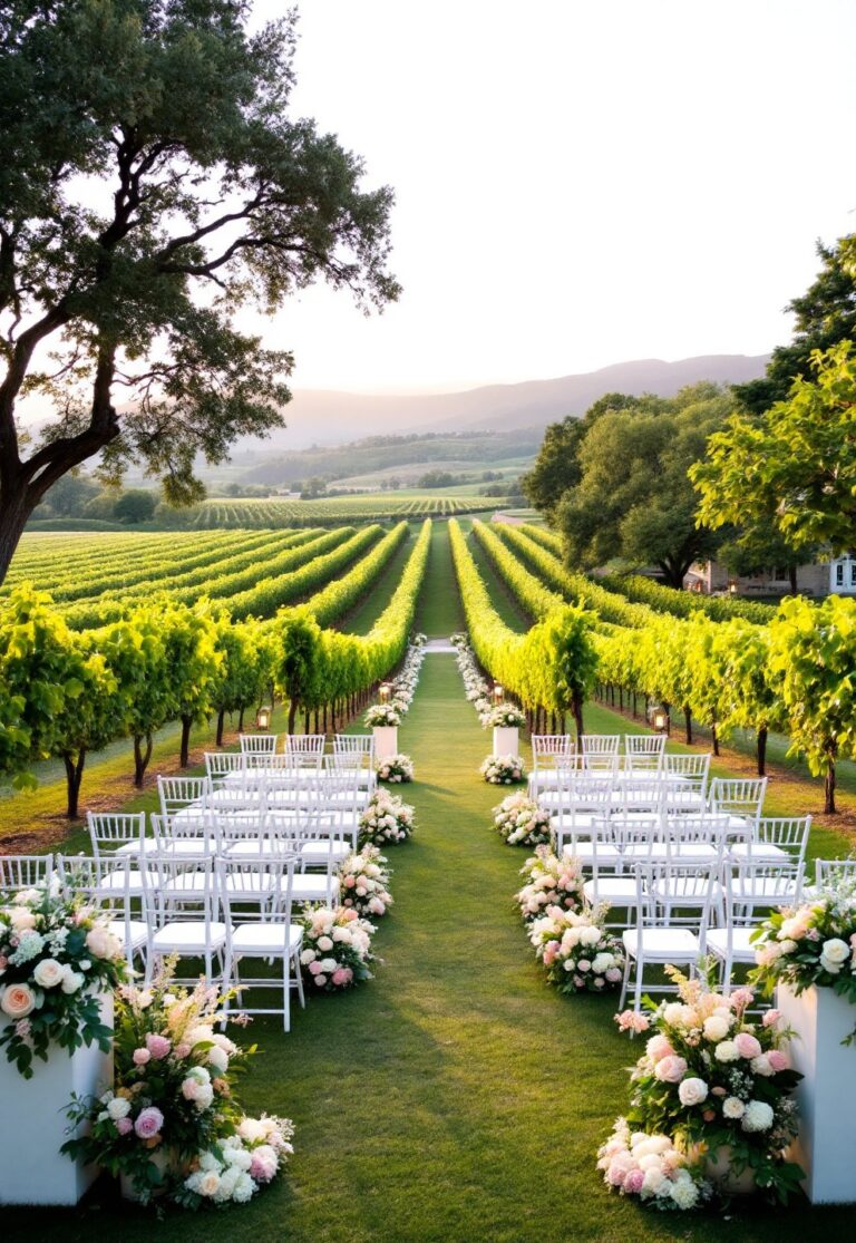 Vineyard wedding venues: What to budget, when to book 5 vineyard wedding venues